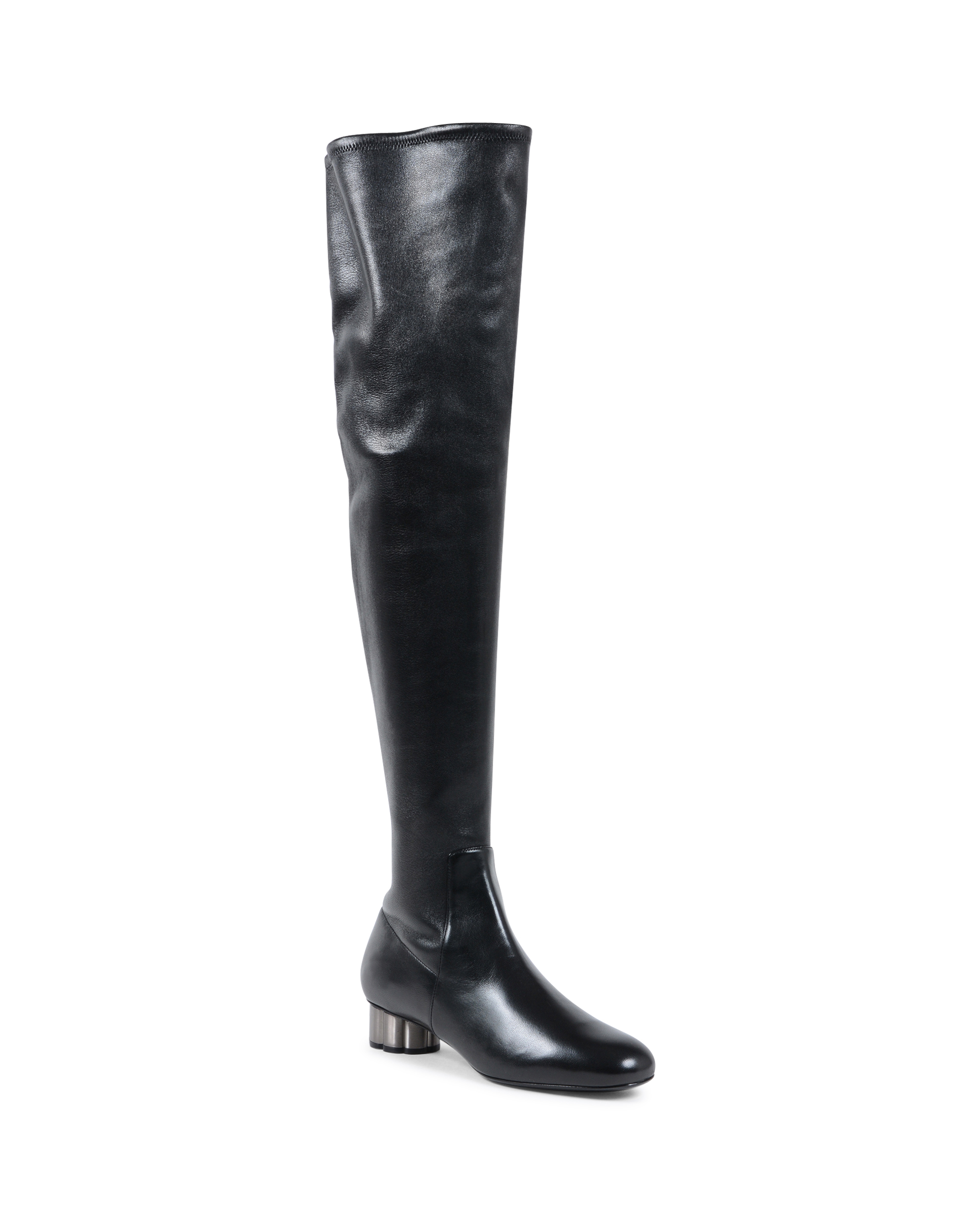 Stivale Alto Donna Salvatore Ferragamo Nero BRINDISI