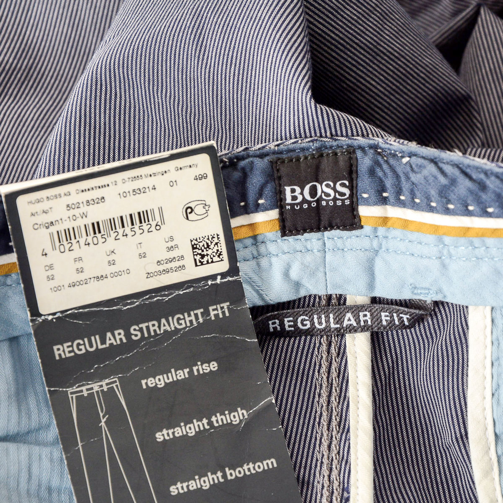 Pantaloni da uomo Hugo Boss grigi CRIGAN