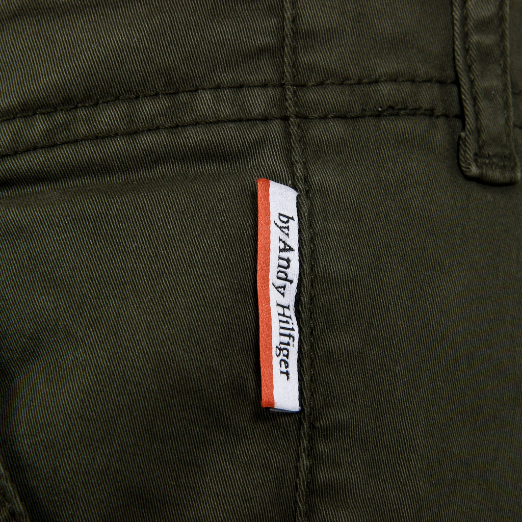 Pantaloncini da uomo Andrew Charles verdi JAKO