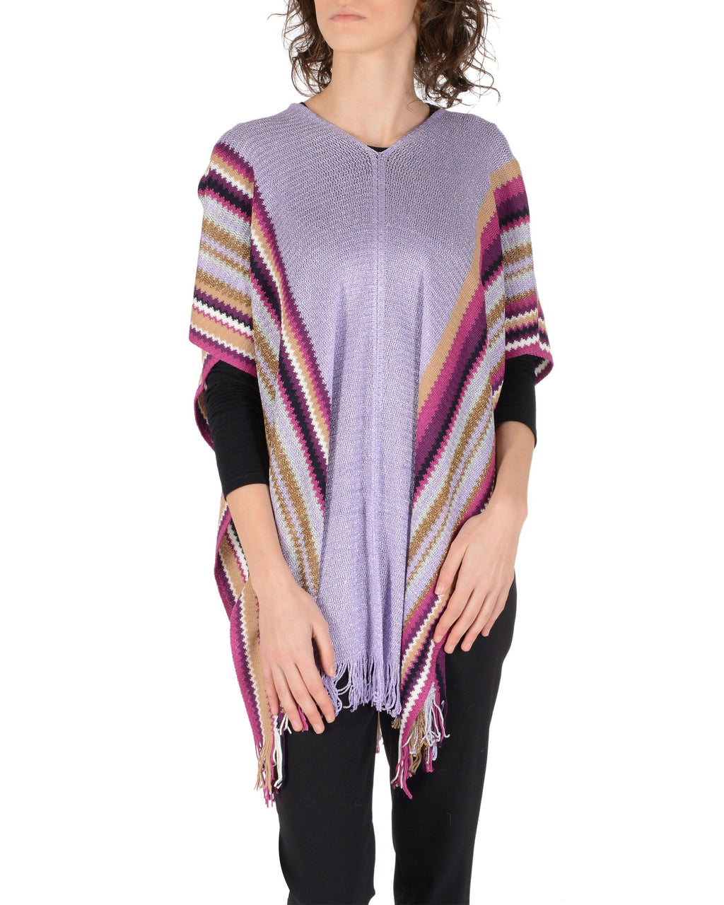 Missoni Donna Poncho Multicolore POB5VMD63280001
