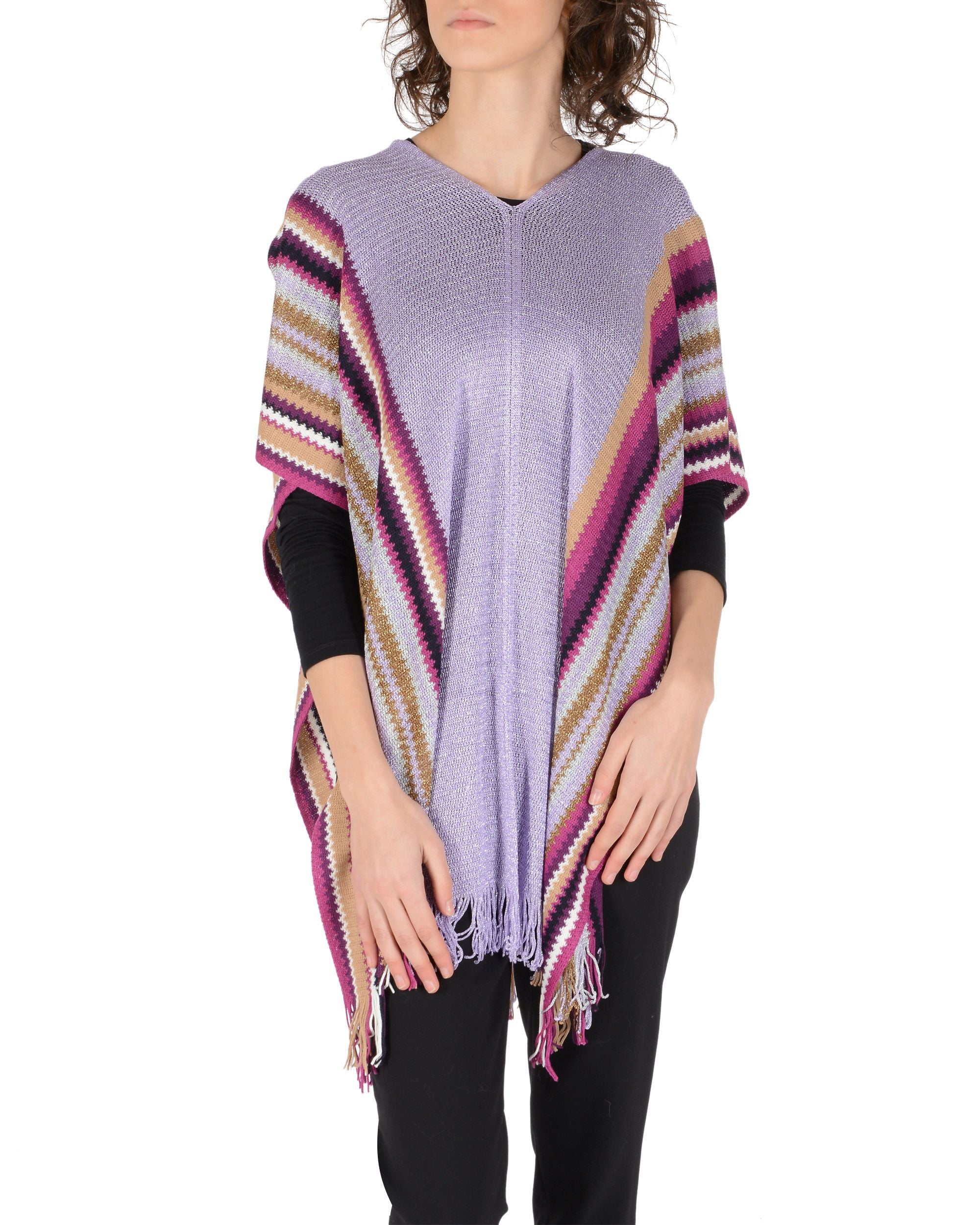Missoni Donna Poncho Multicolore POB5VMD63280001