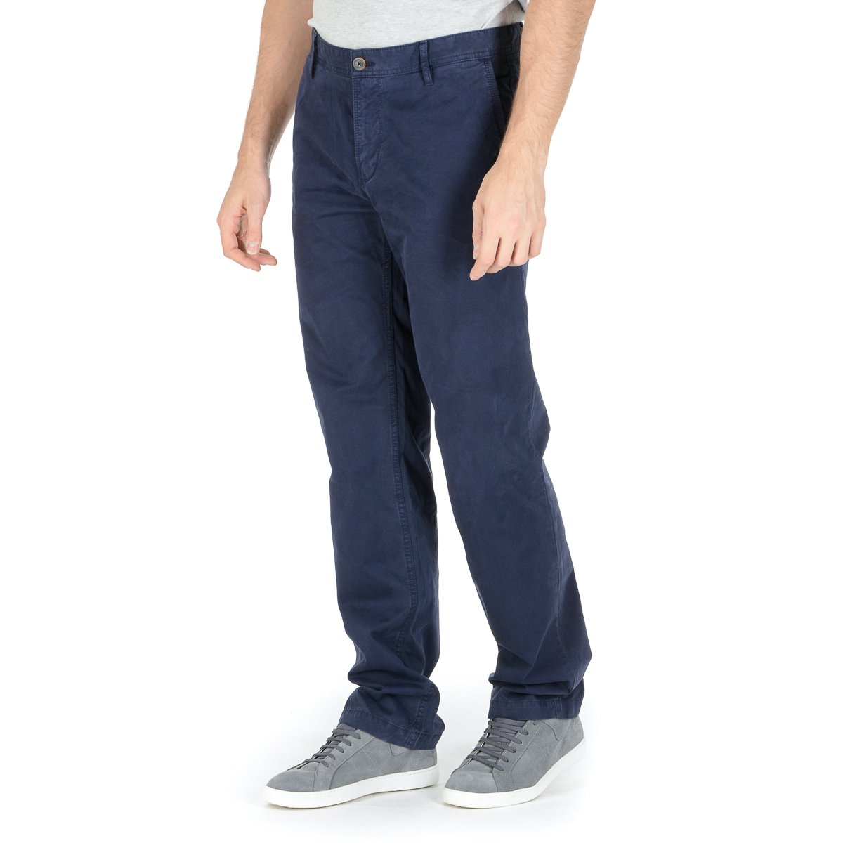 Pantaloni da uomo Hugo Boss blu scuro SCHINO
