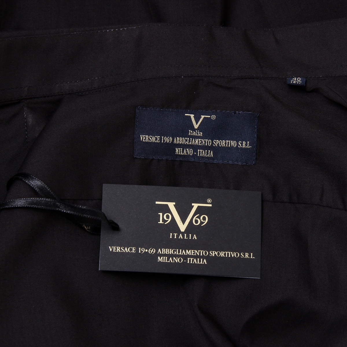 V 1969 Italia Camicia da uomo con collo classico 377 VAR. 534