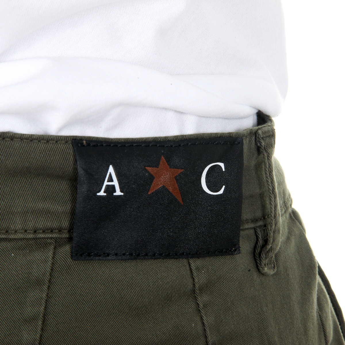 Pantaloni da uomo Andrew Charles verdi AMARA