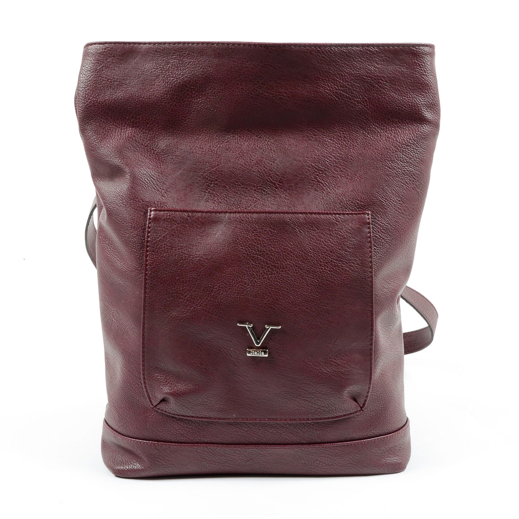 V 1969 Italia Borsa da donna Bordeaux STEFANY