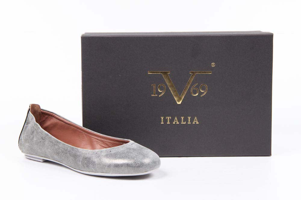 V 1969 Italia Ballerina da donna 5673 NADIA G PE VERNICE NERA