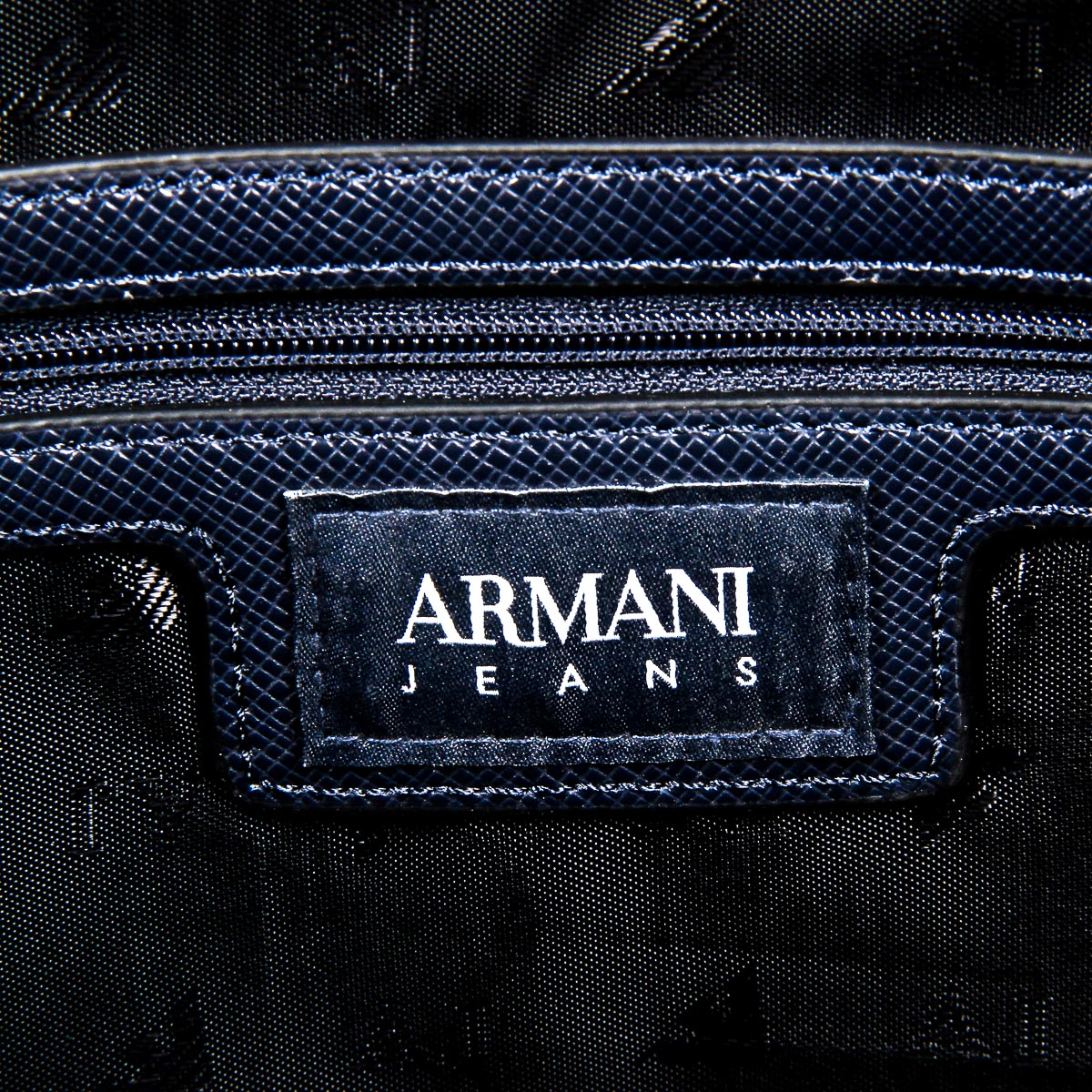 Borsa a mano da donna Armani Jeans blu scuro 922166 7P756 31835