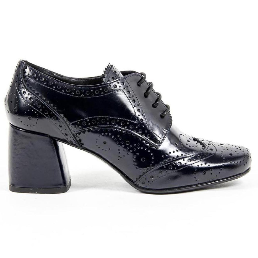 V 1969 Italia Scarpa brogue con tacco da donna B2460 AMALFI MORBIDO RIVER