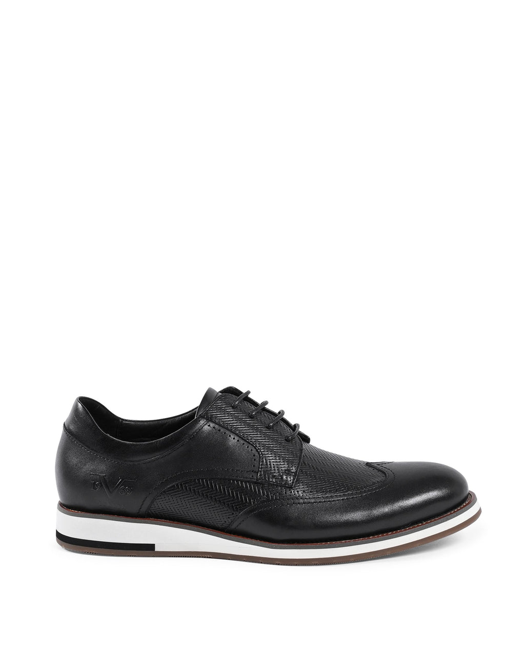 19V69 Italia Uomo Brogue Nero YO ZD28-H27 NERO