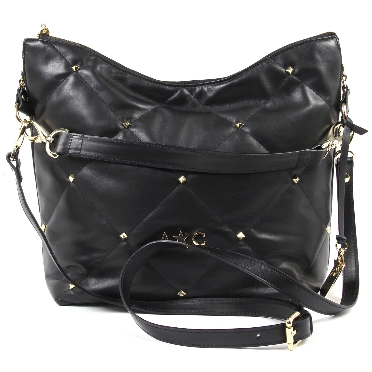 Borsa a mano da donna Andrew Charles nera TESS