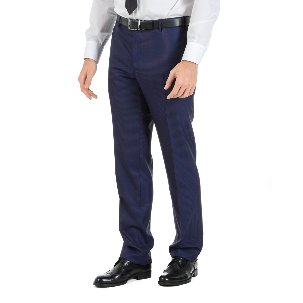 Abito da uomo Corneliani maniche lunghe blu Super 160's