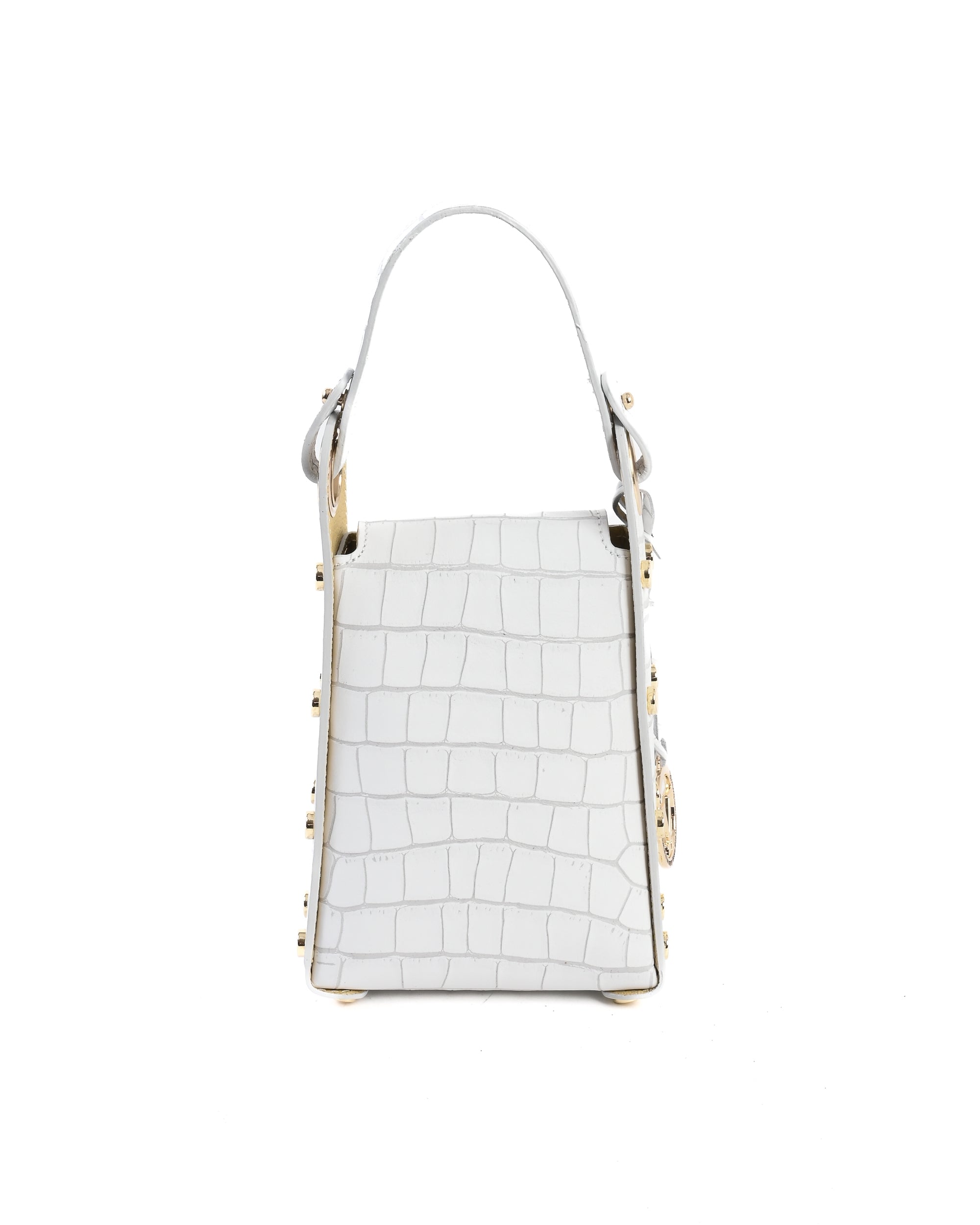 V Italia Borsa Mini Donna Bianca V16-COC-WHI