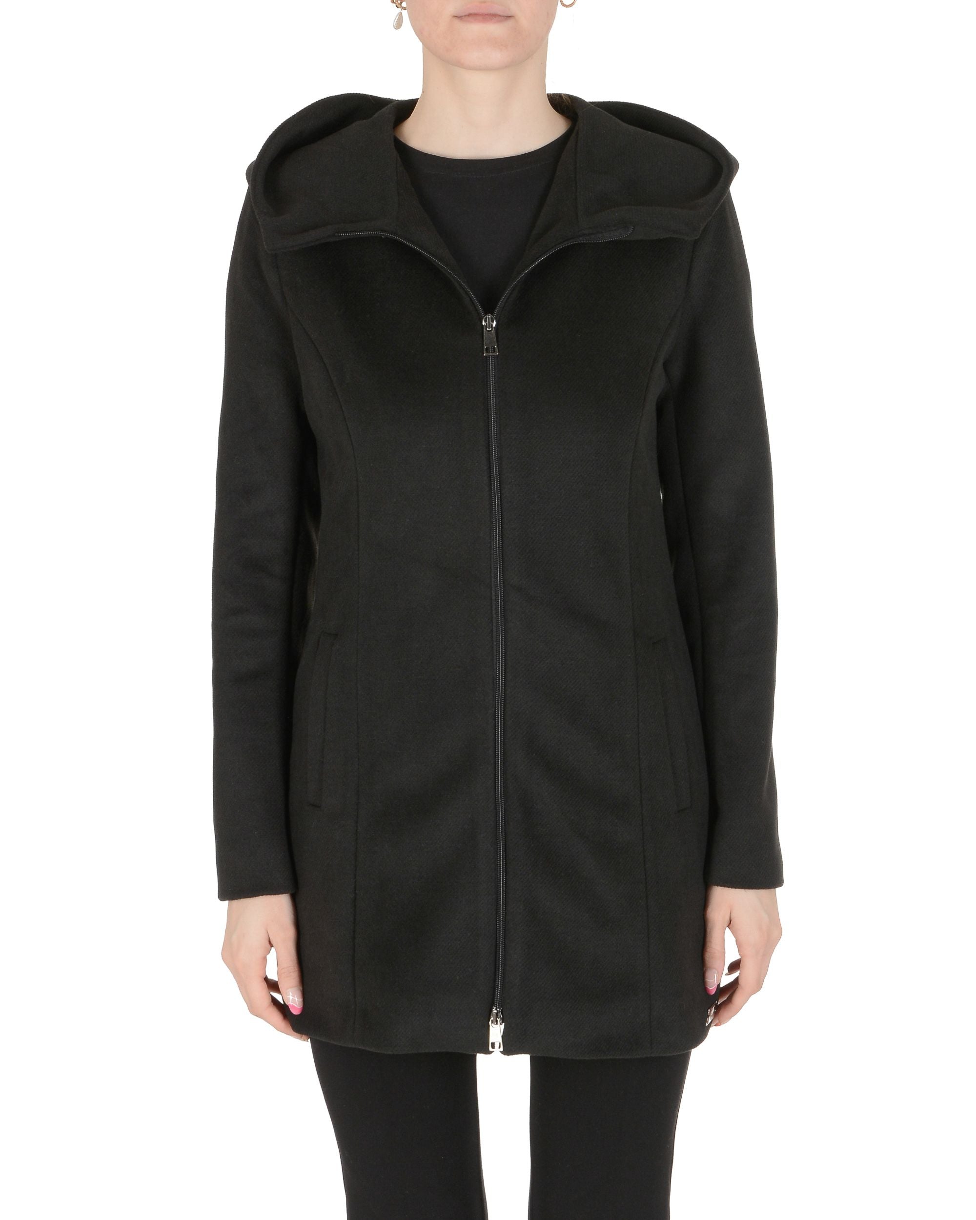 19V69 Italia Giacca Donna Nera NEVE BLACK