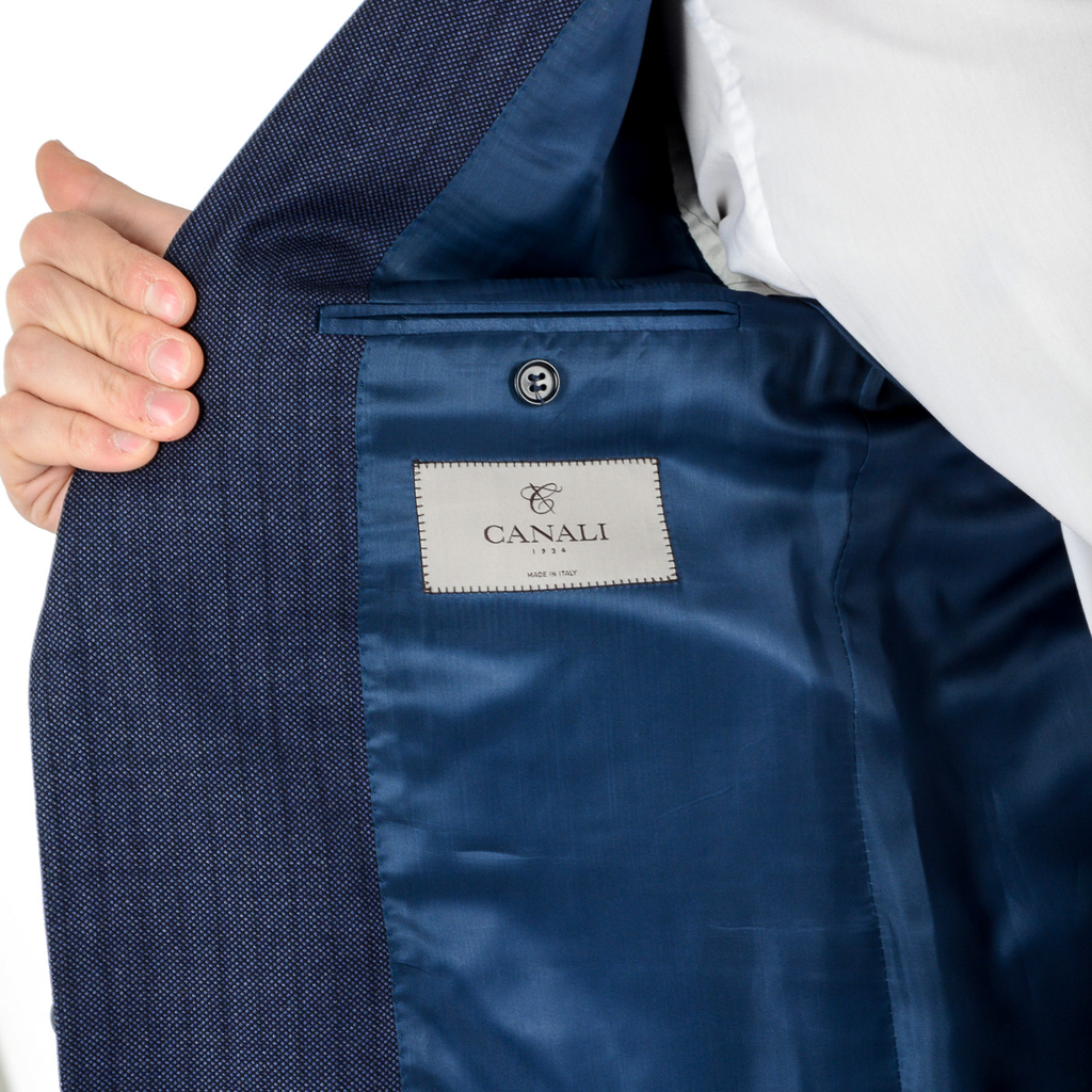 Abito da uomo Canali maniche lunghe blu