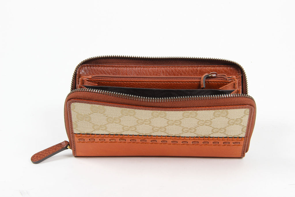 Borsa Gucci da donna Laidback Crafty Original GG Canvas con cerniera