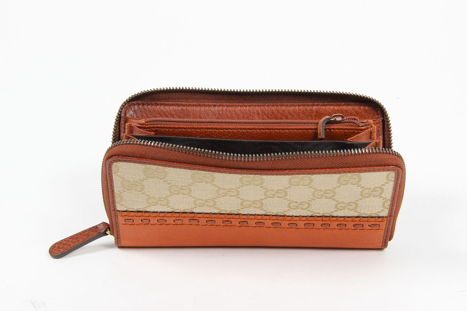 Borsa Gucci da donna Laidback Crafty Original GG Canvas con cerniera
