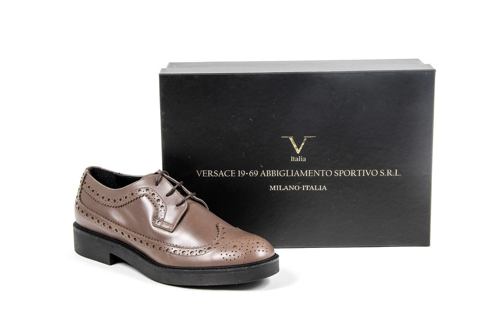 V 1969 Italia Womens Brogue Shoe B1670 VITELLO TAUPE