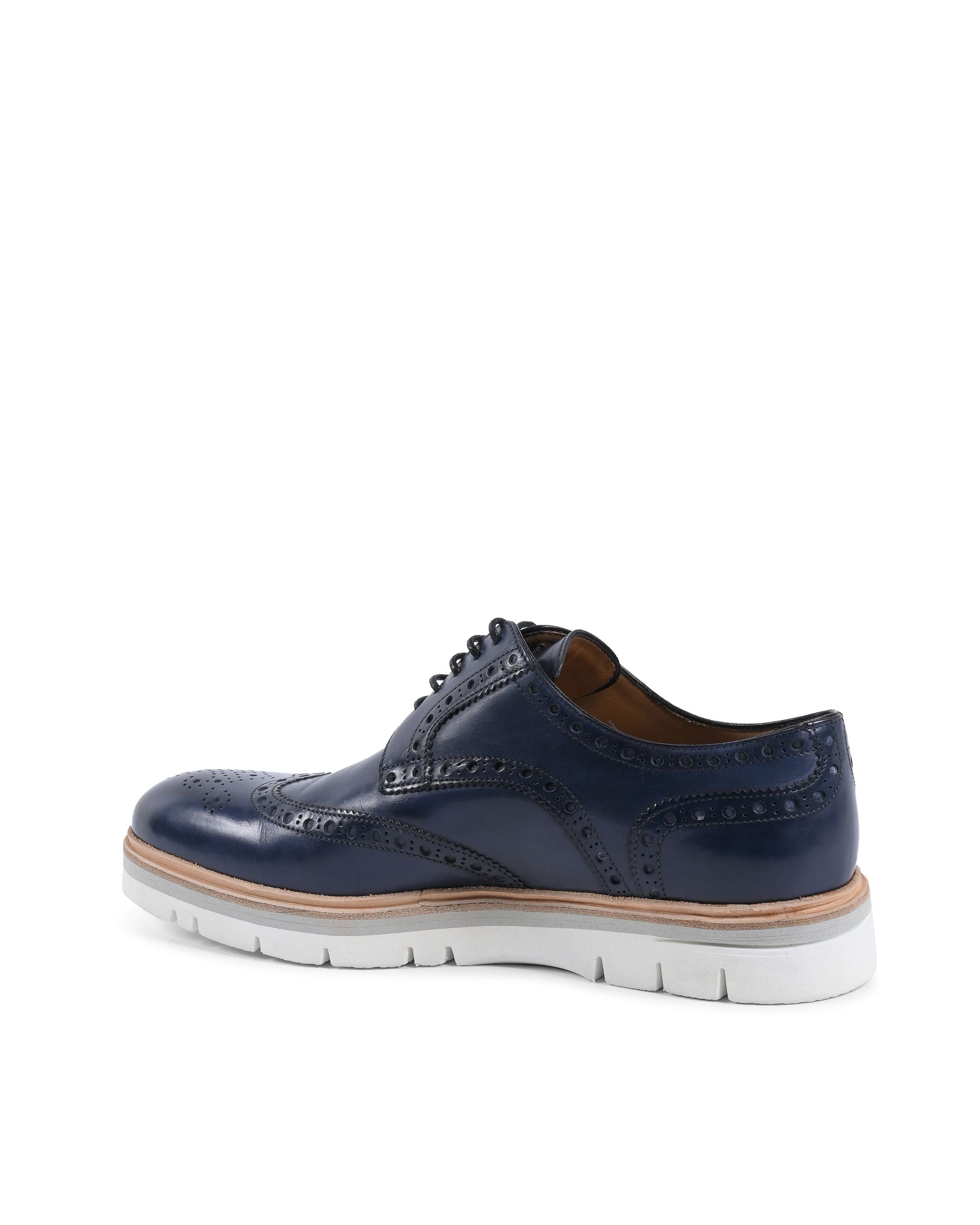 Scarpe Brogue da Uomo Dee Ocleppo EB131 VIT BLU SC LUC GALLO