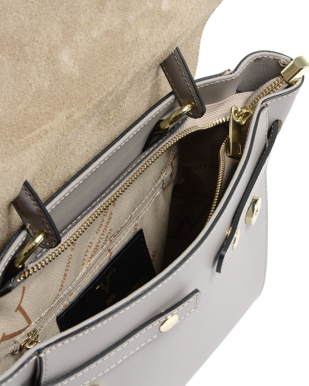 Borsa a mano da donna V Italia V030-G RUGA TAUPE