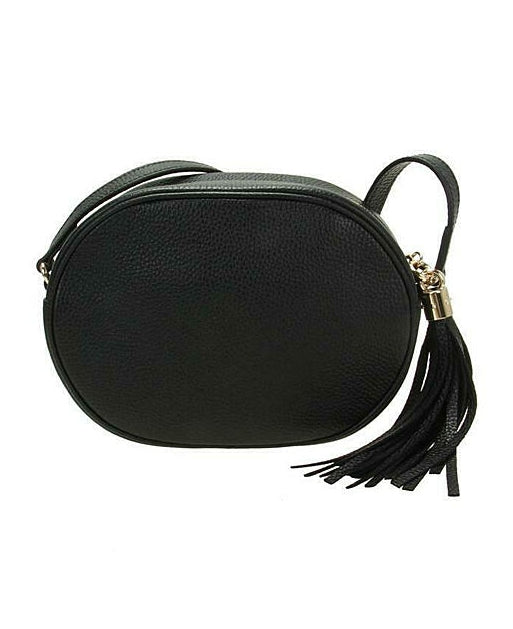 Borsa a tracolla con logo GG in rilievo