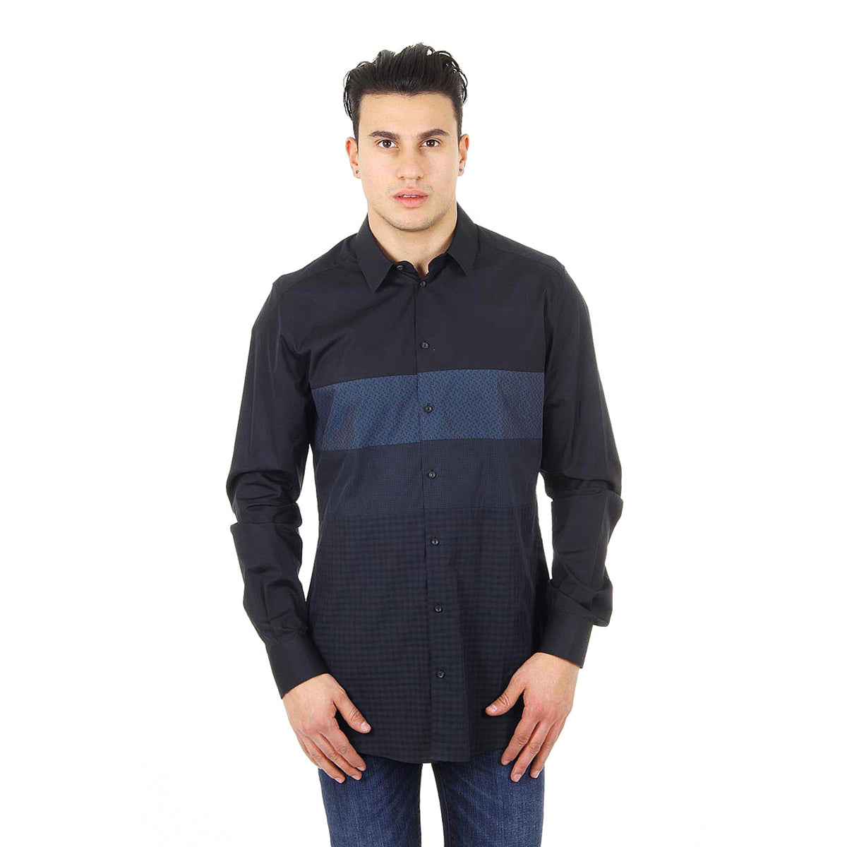 Dolce & Gabbana camicia uomo manica lunga G5CL6T G9U47 N0000