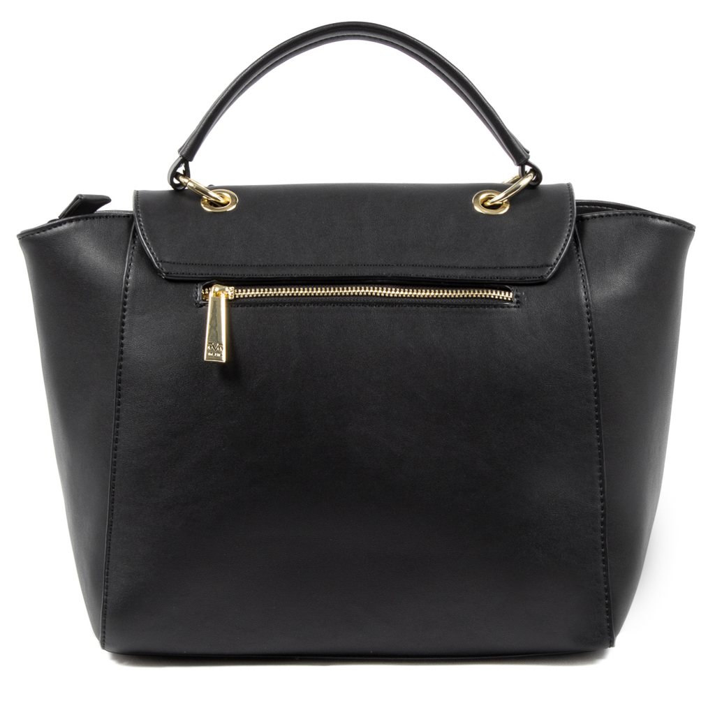 V 1969 Italia Borsa da donna nera BEATRICE