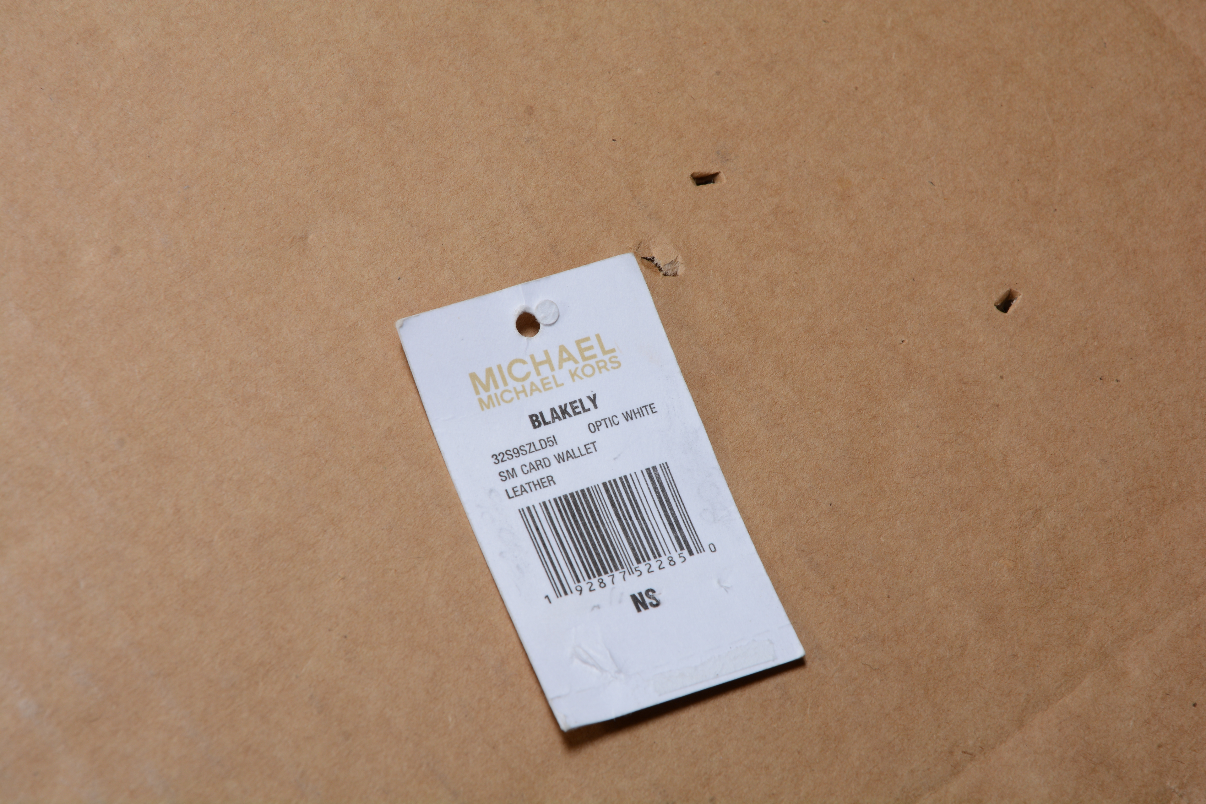 Portafoglio da donna Michael Kors 32S9SZLD5I BIANCO OTTICO