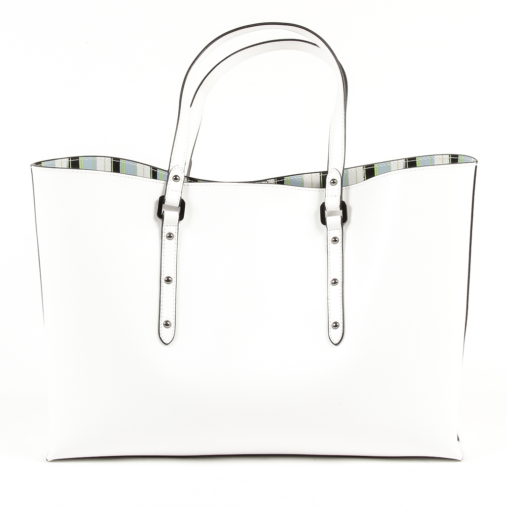 Borsa a mano da donna Armani Jeans bianca 922171 7P757 00010