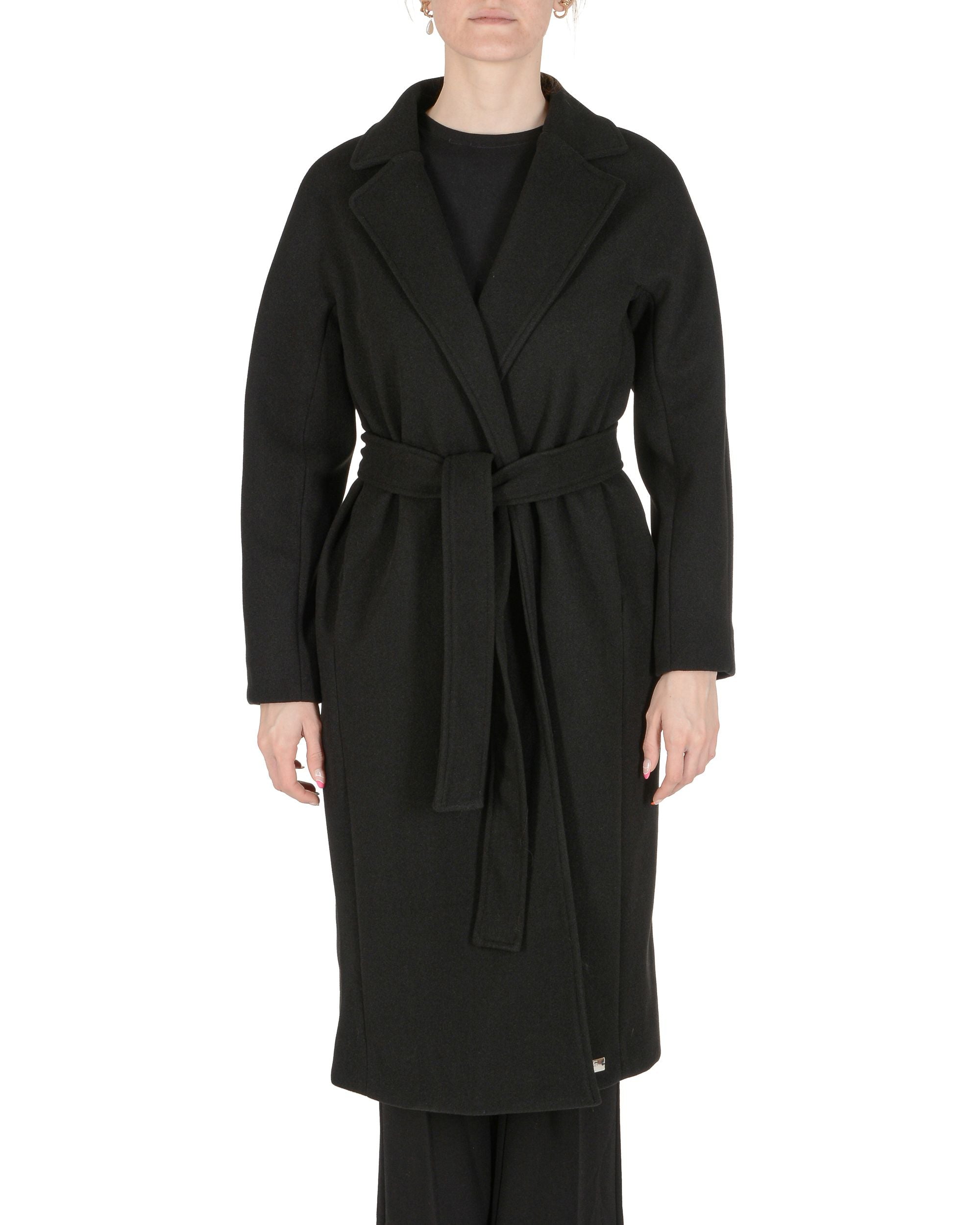 19V69 Italia Cappotto Donna Nero AMBRA NERO
