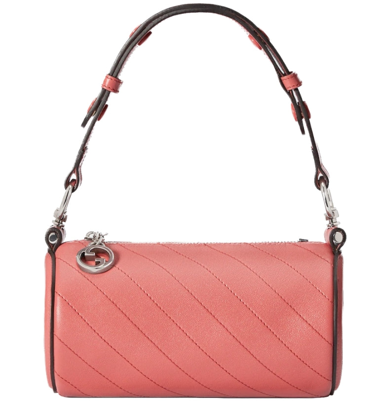 Borsa a tracolla piccola in pelle Blondie