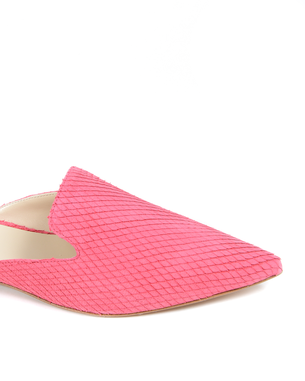 19V69 Italia Womens Slide Pink 4747 SABOT PITONE STAMP ROSA