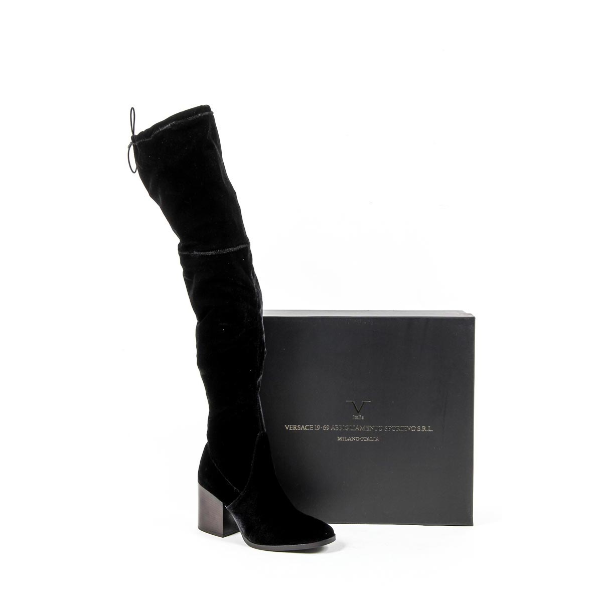 V 1969 Italia Womens High Boot B2397 GIOIA NERO