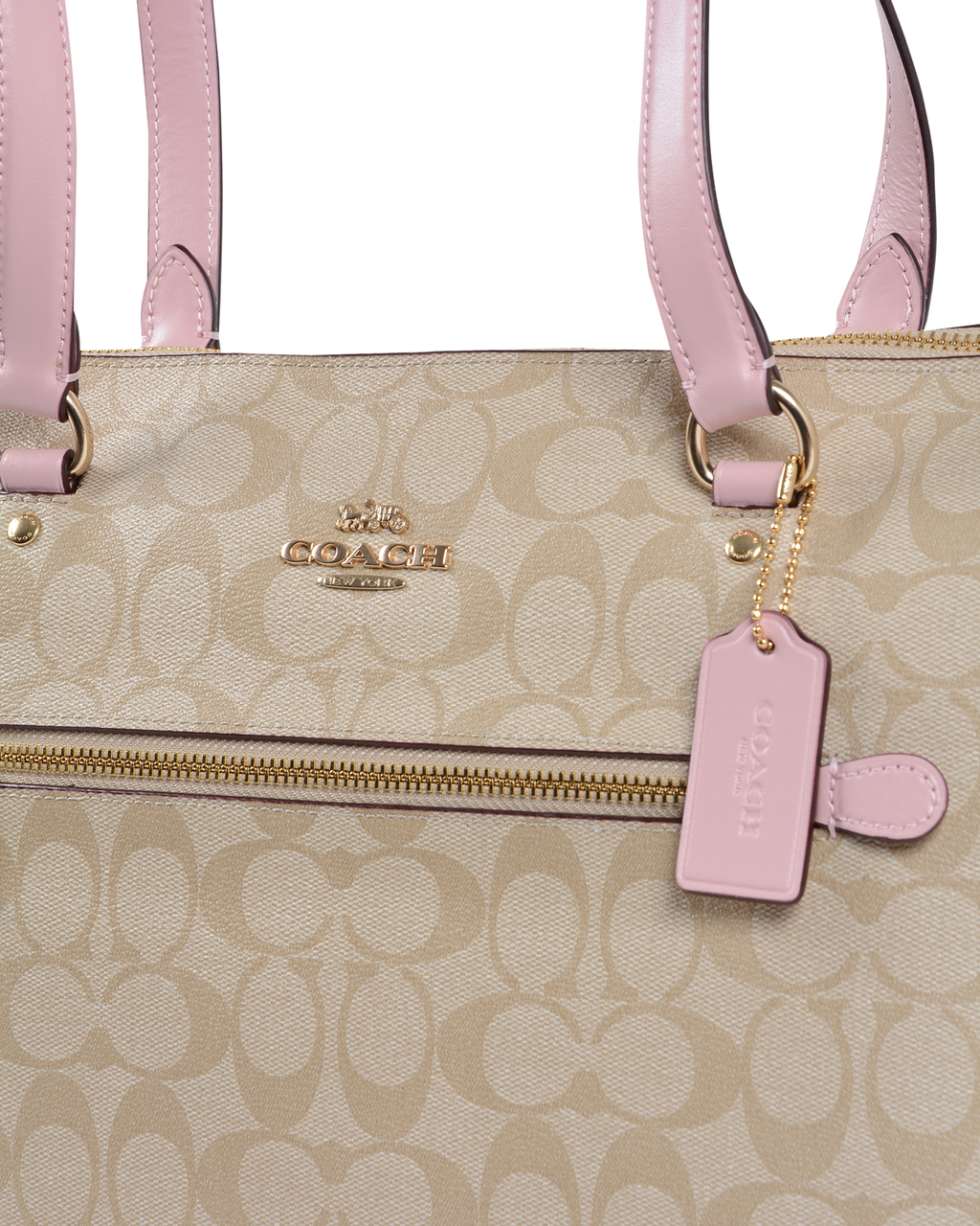 Borsa a mano da donna Coach Beige 79609 BLOSSOM