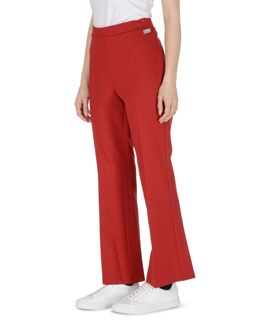19V69 Italia Pantaloni da donna LED rossi ROSSI