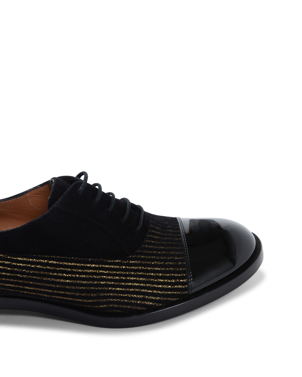Fratelli Rossetti Womens Lace Up Shoe Black 66094 GLOSS NERO