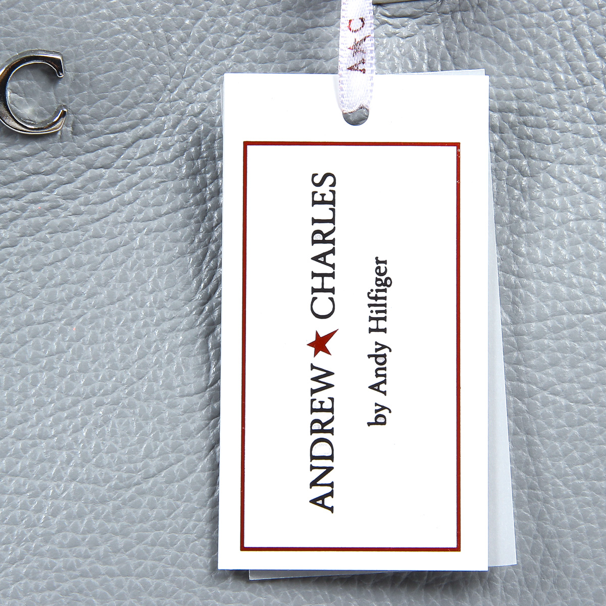 Borsa a mano da donna Andrew Charles grigia JASMIN