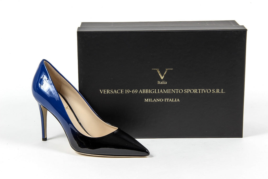 Décolleté da donna V 1969 Italia 3104091 VERN. SFUMATO NERO-BLU