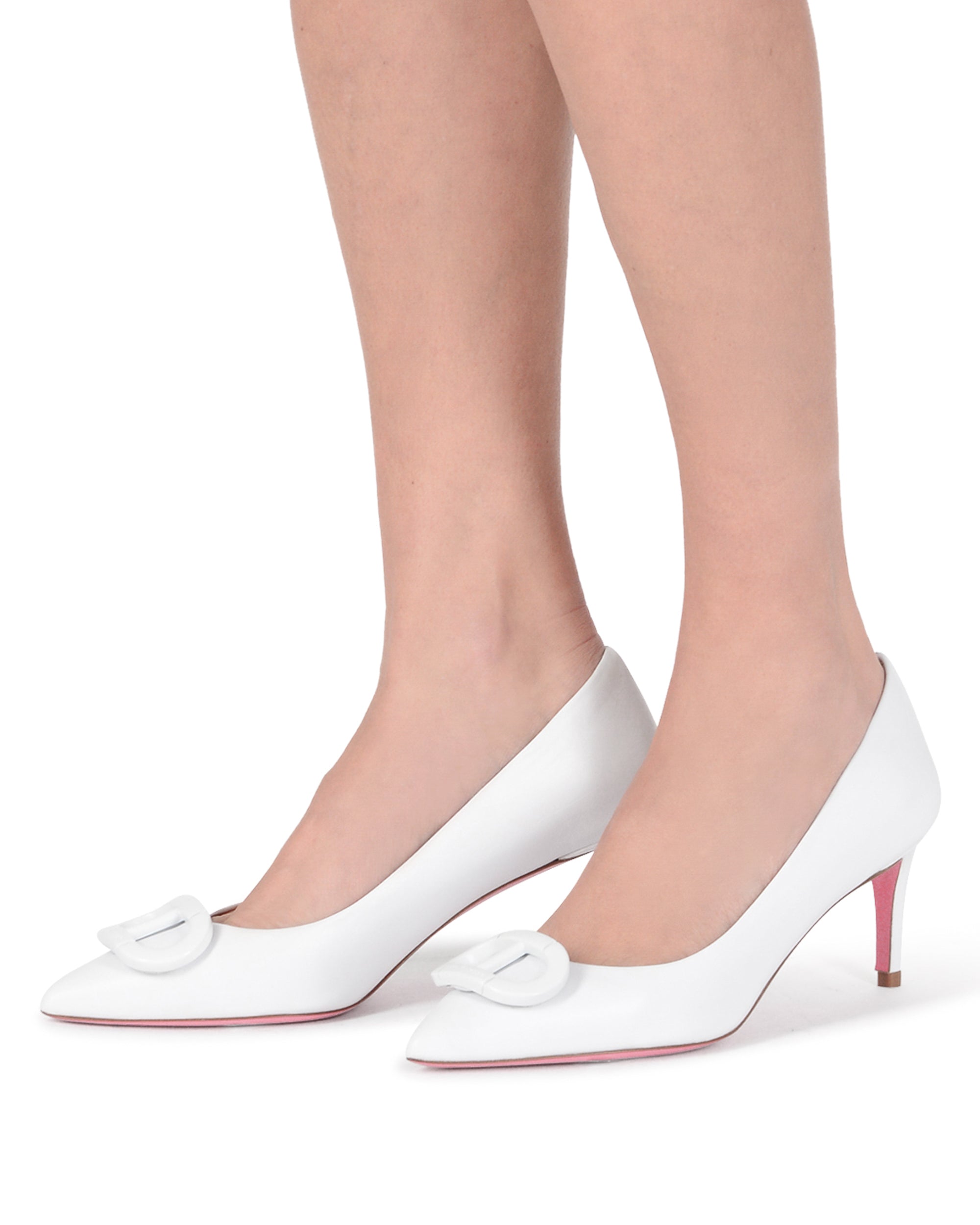 Scarpe con tacco e logo Boss Lady