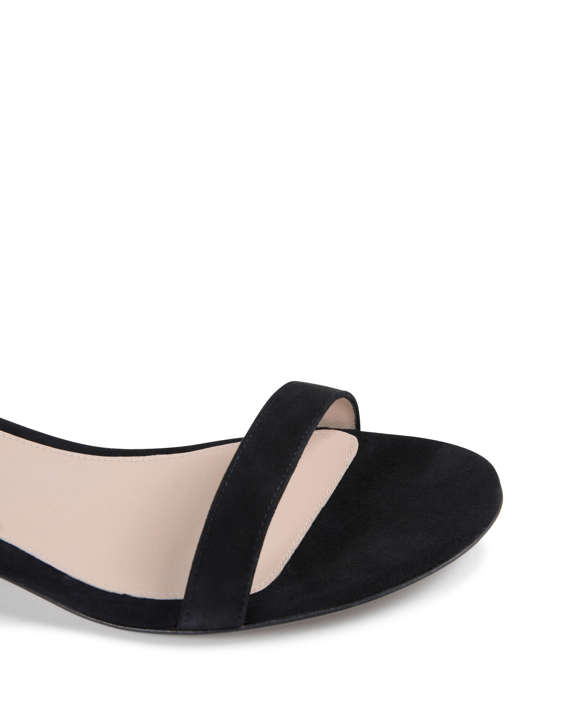 Stuart Weitzman Sandalo con cinturino alla caviglia da donna nero NUDISTJUNE