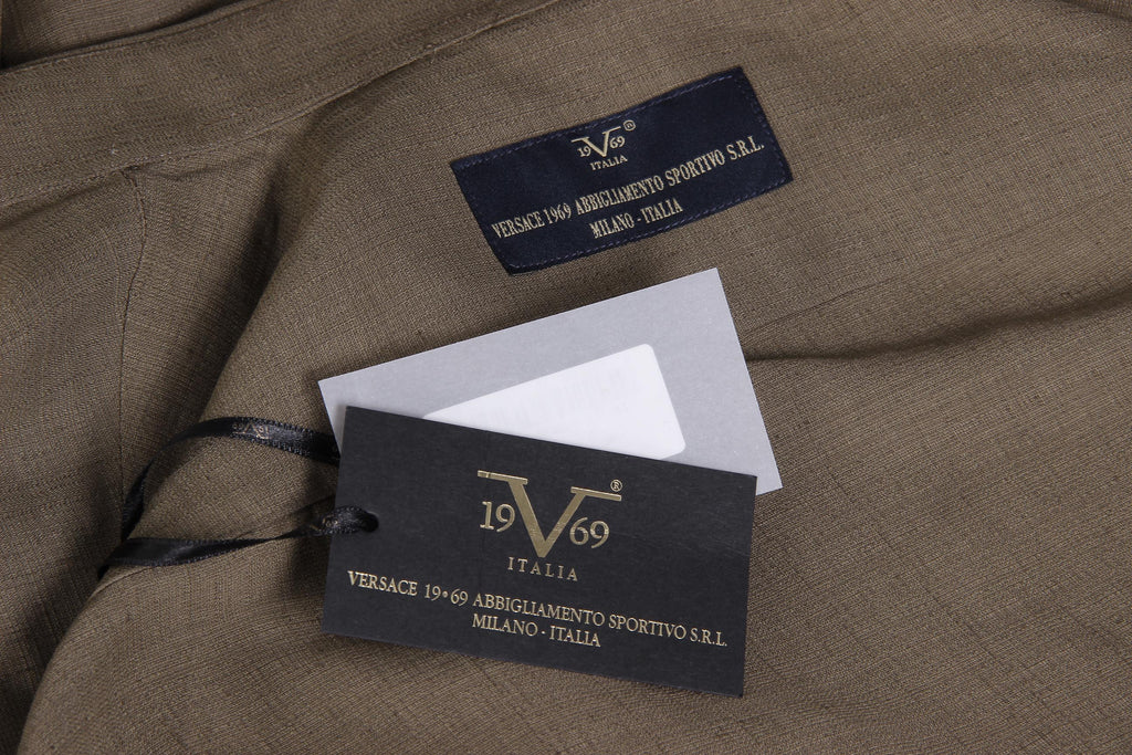 V 1969 Italia Camicia Uomo Modern Classic Fit 377 ART. 410
