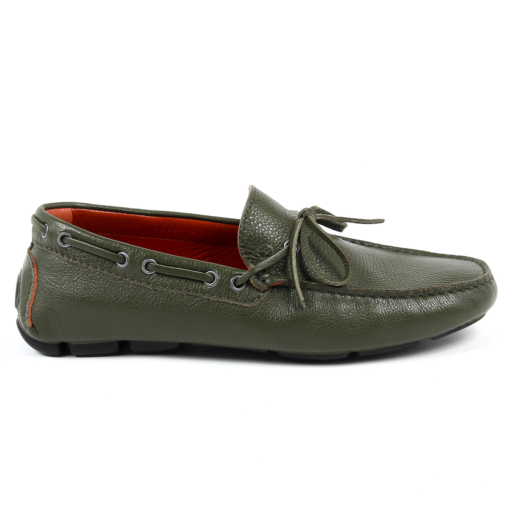 V 1969 Italia Mocassini da uomo verdi ADAM
