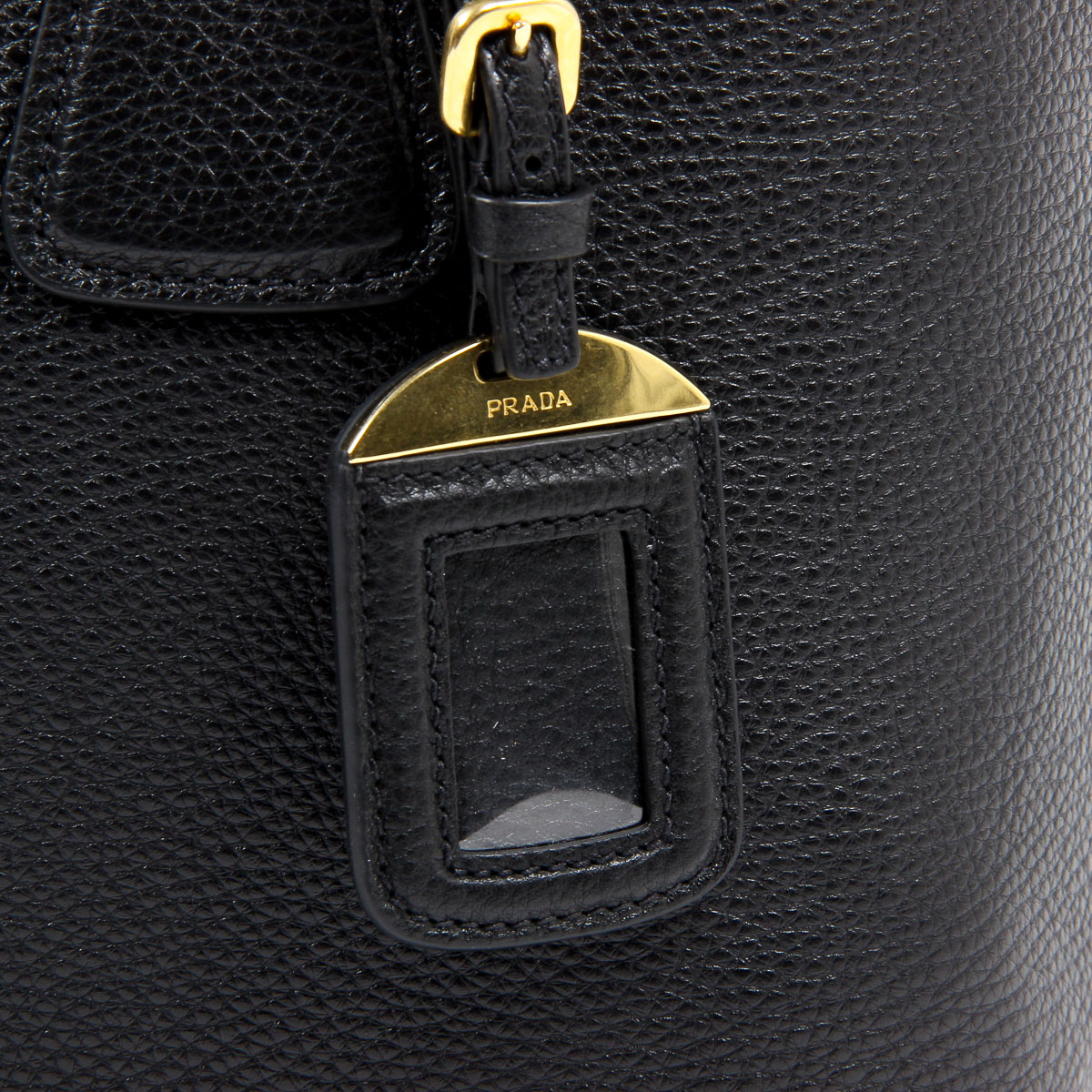 Borsa a mano Prada da donna 1BG043 2E8K F0002 NERO VITELLO PHENIX