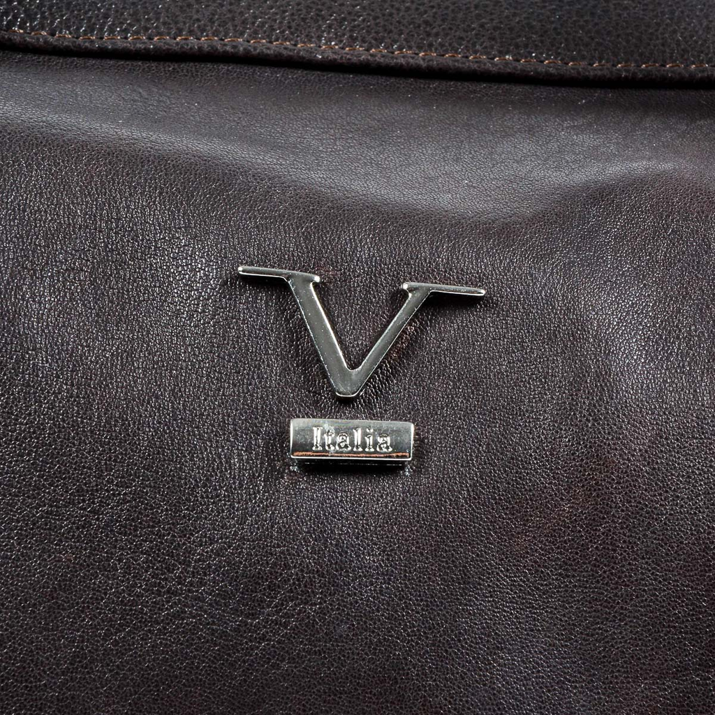 V 1969 Italia Borsa sportiva da uomo marrone BERLINO