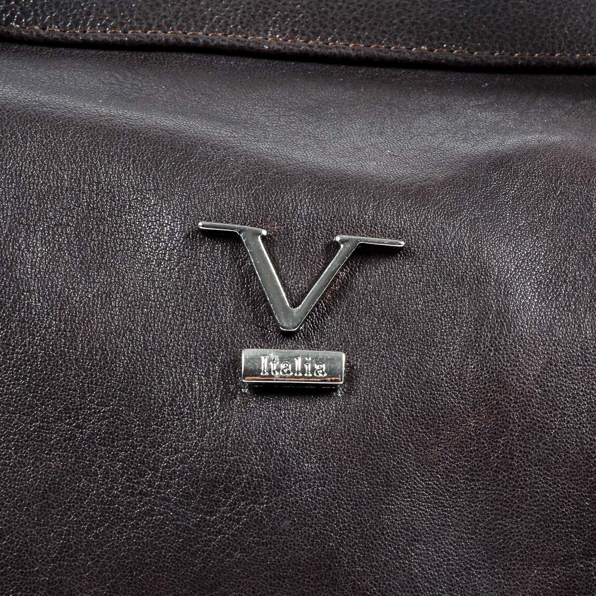 V 1969 Italia Borsa sportiva da uomo marrone BERLINO