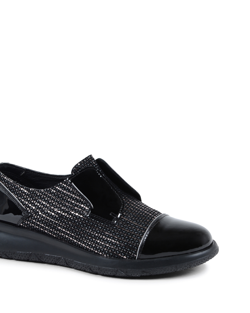 Sneaker Donna Fratelli Rossetti Nera 75685 SWING ARGENTO NERO