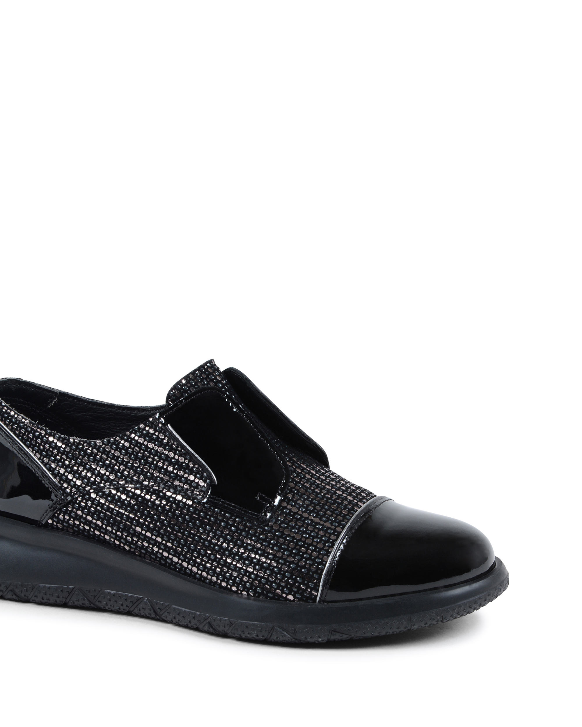 Sneaker Donna Fratelli Rossetti Nera 75685 SWING ARGENTO NERO