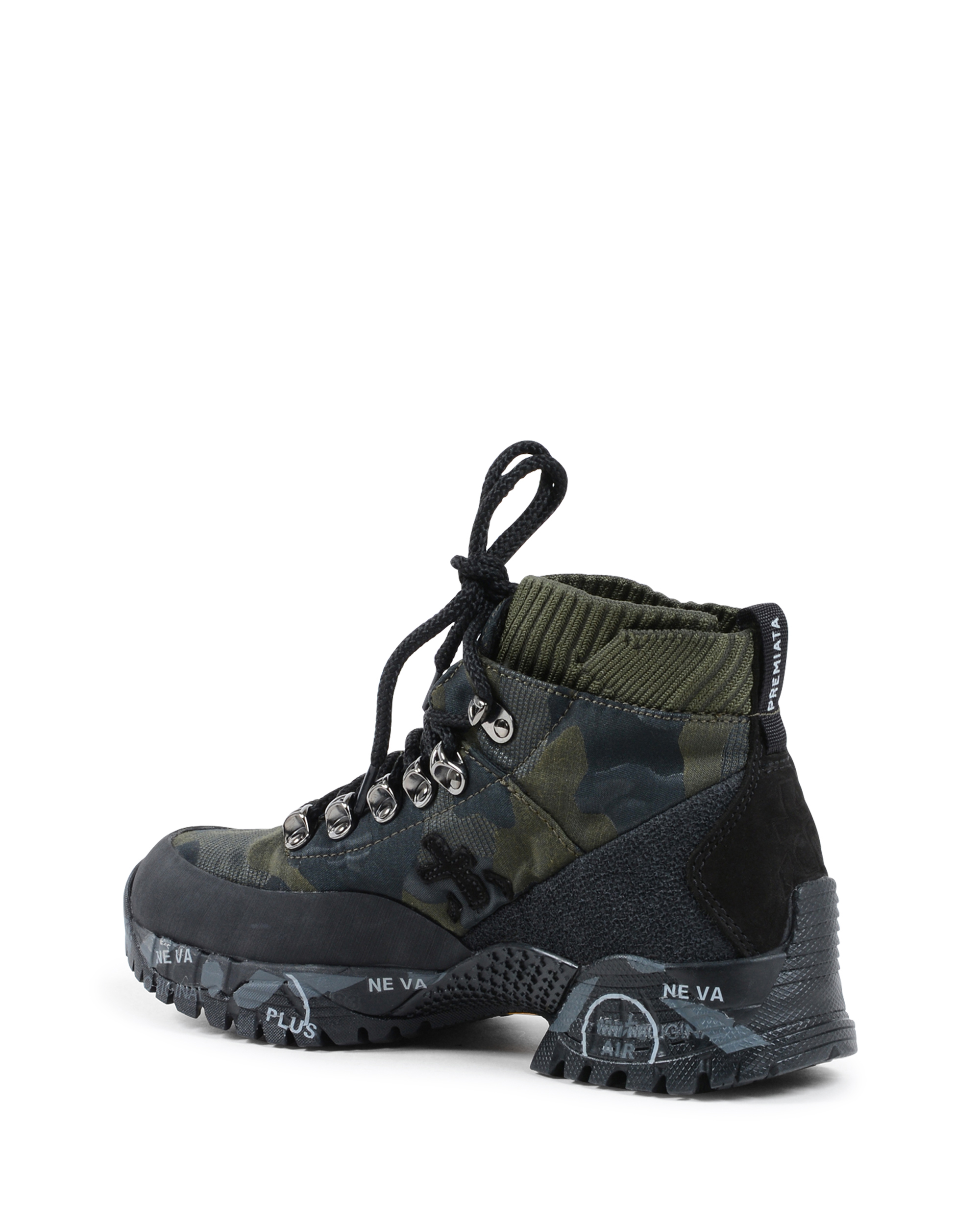 Premiata Sneaker da trekking da donna verde militare LOUTRECK 124