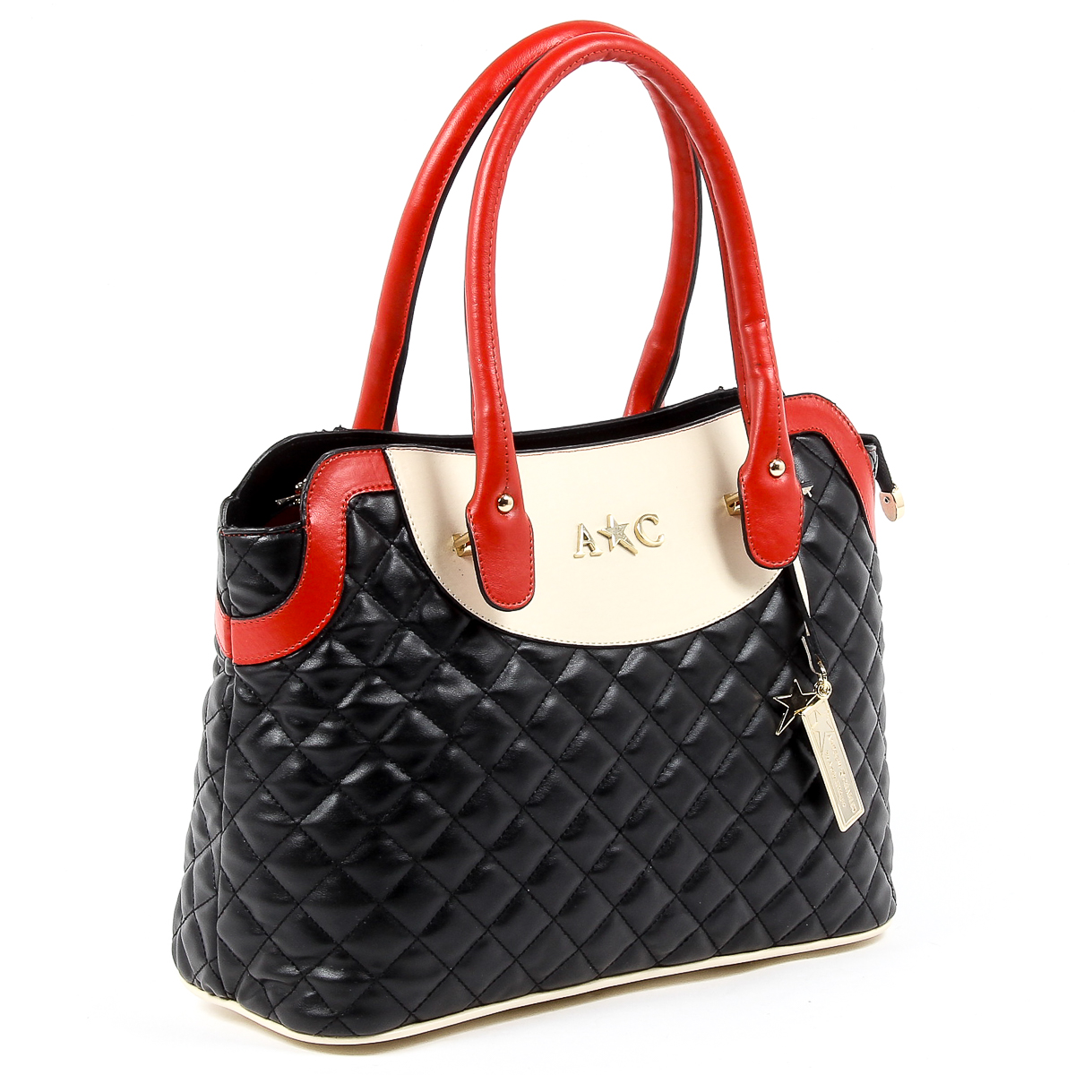 Borsa a mano da donna Andrew Charles nera HOPE