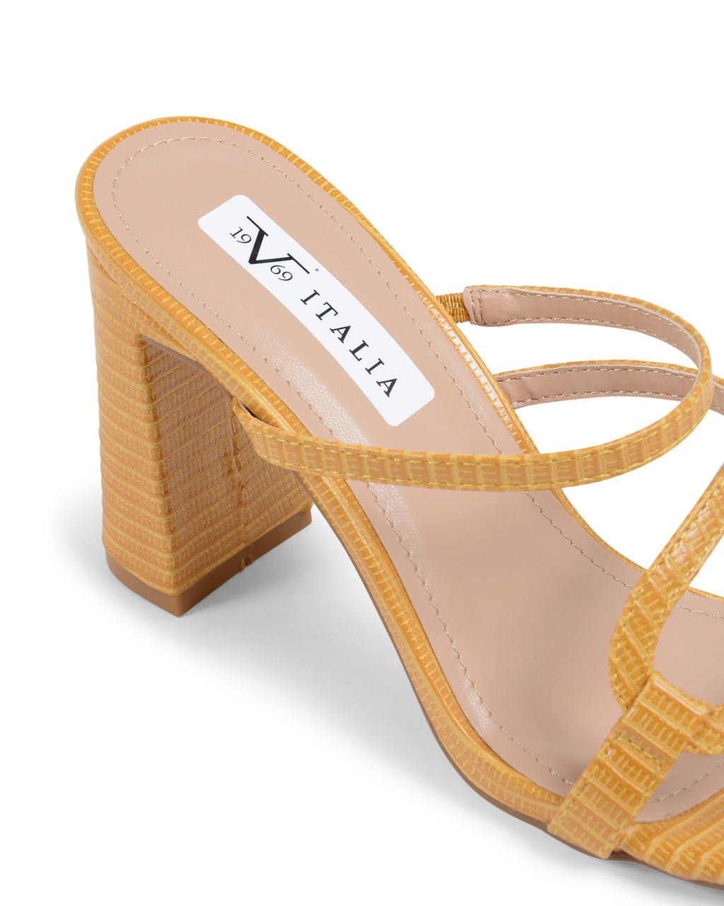 19V69 Italia Sandalo Mule da Donna Giallo V61 GIALLO
