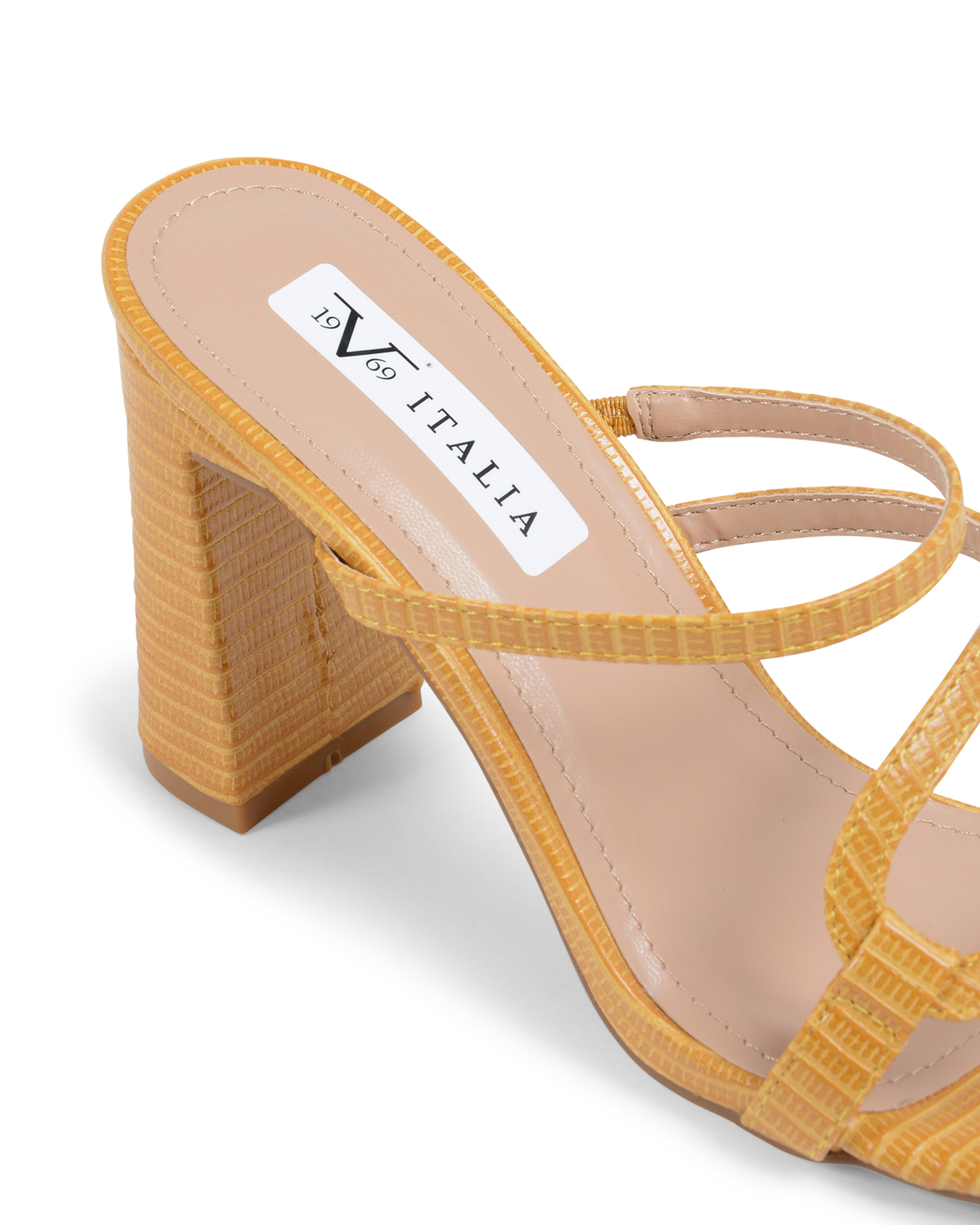 19V69 Italia Sandalo Mule da Donna Giallo V61 GIALLO